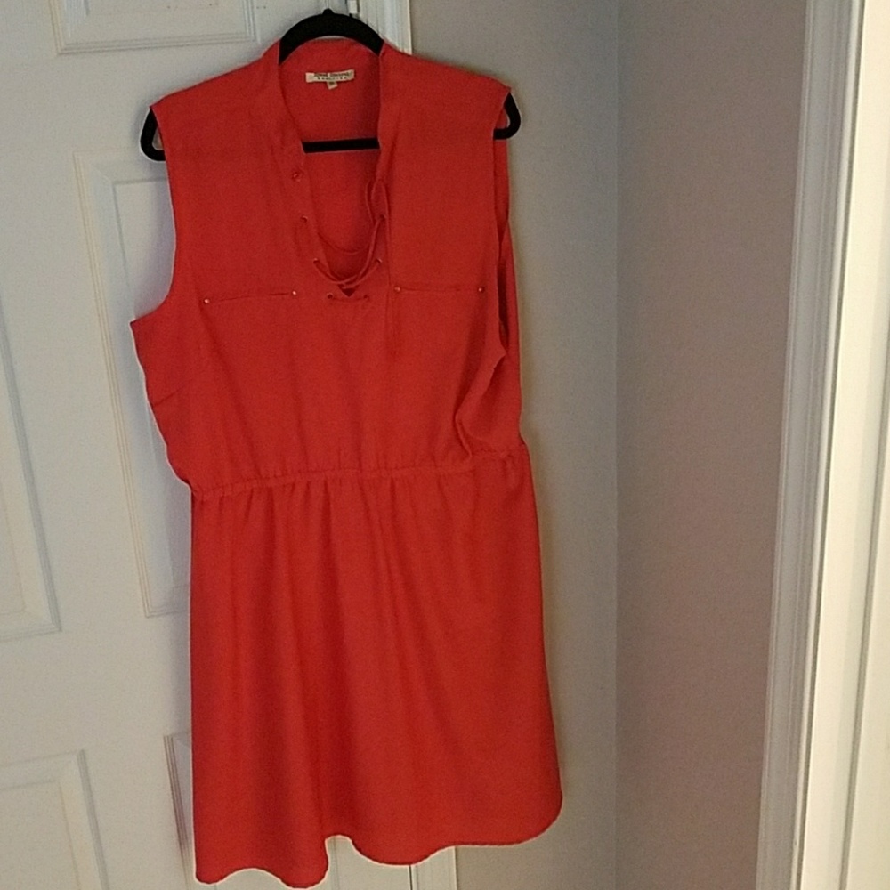 Orange Dress